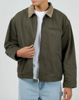 SILENT THEORY - Barn Jacket - Khaki