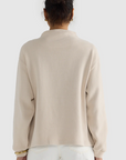 ORTC - Ava High Neck Jumper - Bone