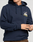 MAD HUEYS - Sinkin Tins Hooded Pullover - Navy