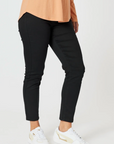 THREADZ- Chicago Slim Leg Jean - Black