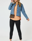 THREADZ- Chicago Slim Leg Jean - Black