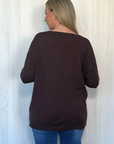 THREADZ- Saint Barth Knit - Chocolate.