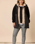 THREADZ - The Teddy Jacket - Black