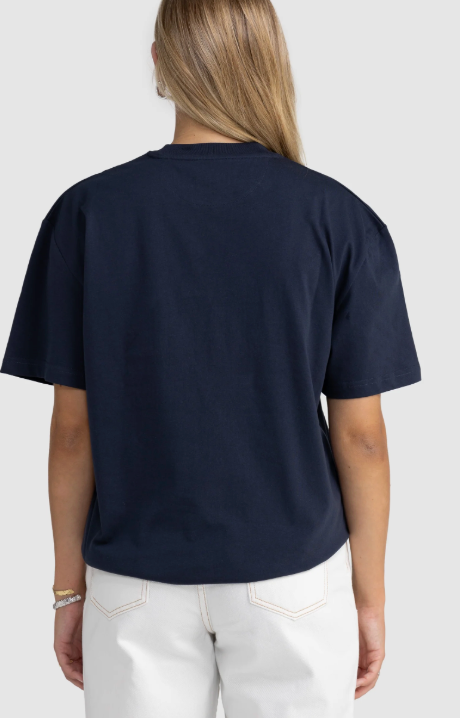 ORTC Spencer Logo Oversized T Shirt Navy