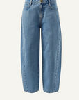 CERES Leah Tapered Barrel Jean - Vintage Blue