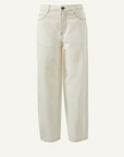 CERES Leah Tapered Barrel Jean - Fresh Ecru