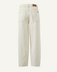 CERES Leah Tapered Barrel Jean - Fresh Ecru