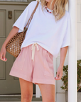 CERES Darcy Relaxed Everyday Short - Blossom Pink
