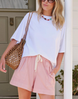 CERES Darcy Relaxed Everyday Short - Blossom Pink