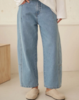 CERES Demi Barrel Jean - Vintage Blue