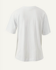 CERES Stevie Slouchy Tee - White/Ceres Flora