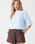 Cartel & Willow Hallie Tee - Ice Blue
