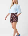 Cartel & Willow Hallie Tee - Ice Blue