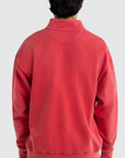ORTC - Duke Logo Quater Zip Vintage - Red