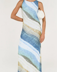 STAPLE THE LABEL - Zelie Mesh Midi Dress
