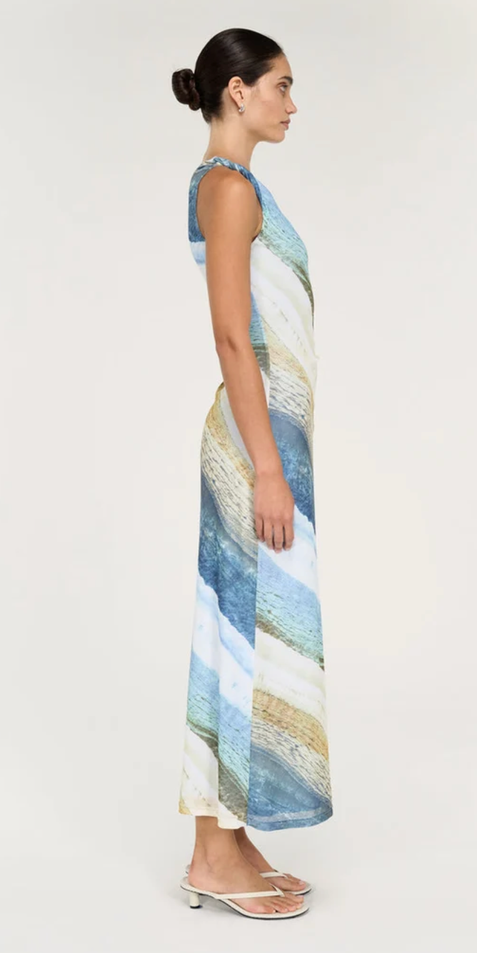 STAPLE THE LABEL - Zelie Mesh Midi Dress