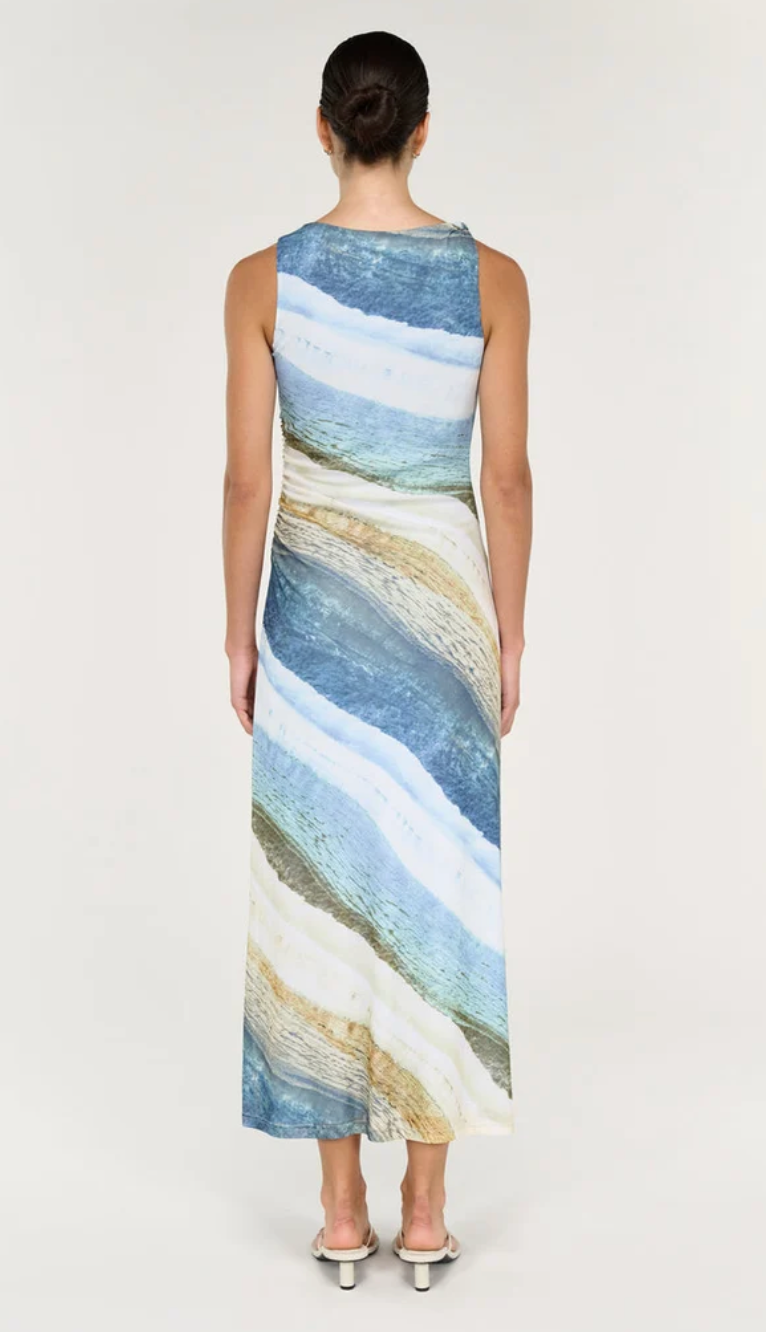 STAPLE THE LABEL - Zelie Mesh Midi Dress