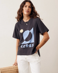 CERES Stevie Slouchy Tee - Phantom Ceres Moon