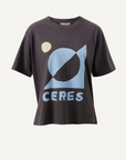 CERES Stevie Slouchy Tee - Phantom Ceres Moon