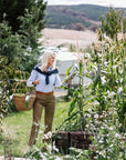 GOONDIWINDI COTTON Cotton Straight Leg Pants Tobacco