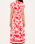 STAPLE THE LABEL - Serata Shirred Midi Dress