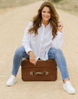 THREADZ BASICS- Classic Shirt.  White