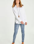 THREADZ BASICS- Classic Shirt.  White