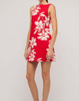 STAPLE THE LABEL - Elara Mini Dress.  Red/White