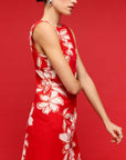 STAPLE THE LABEL - Elara Mini Dress.  Red/White