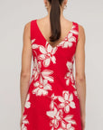 STAPLE THE LABEL - Elara Mini Dress.  Red/White