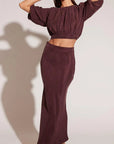 STAPLE THE LABEL-  Venoto Crop Blouse