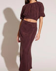 STAPLE THE LABEL-  Venoto Crop Blouse