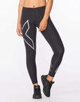 2XU Core Compression Tights. Black/Silver