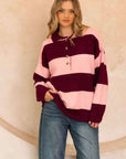 Ebby And I - Valentina Stripe Jumper