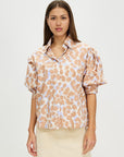 CARTEL AND WILLOW- Jaime Top.  Toffee Leopard.