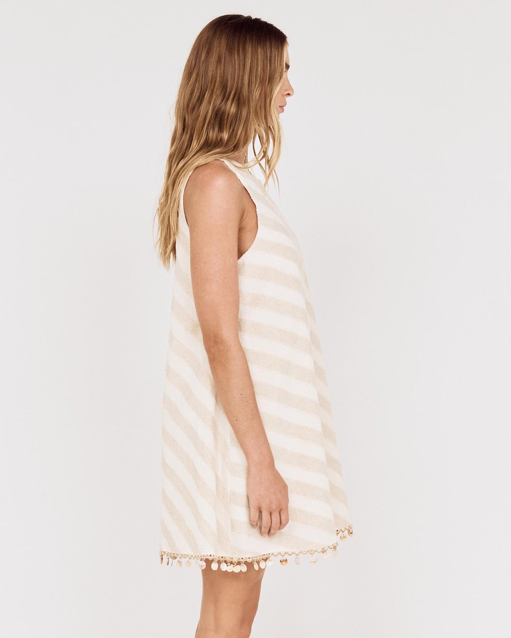 MINKPINK - Kaia Shell Tassel Mini Dress