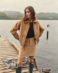 ALL ABOUT EVE - Bambi Cord Bomber - Tan
