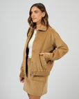 ALL ABOUT EVE - Bambi Cord Bomber - Tan