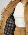 ALL ABOUT EVE - Bambi Cord Bomber - Tan