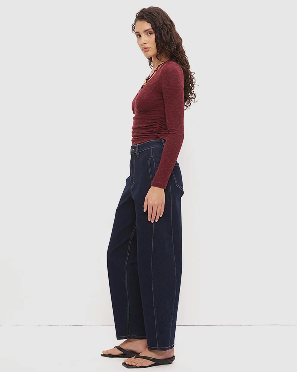 MON RENN - Hadley Top - Sangria