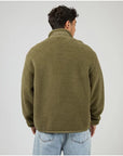 SILENT THEORY - Terra Sherpa Jacket - Khak