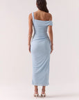 SOVERE - Rua Asym Dress. Sky