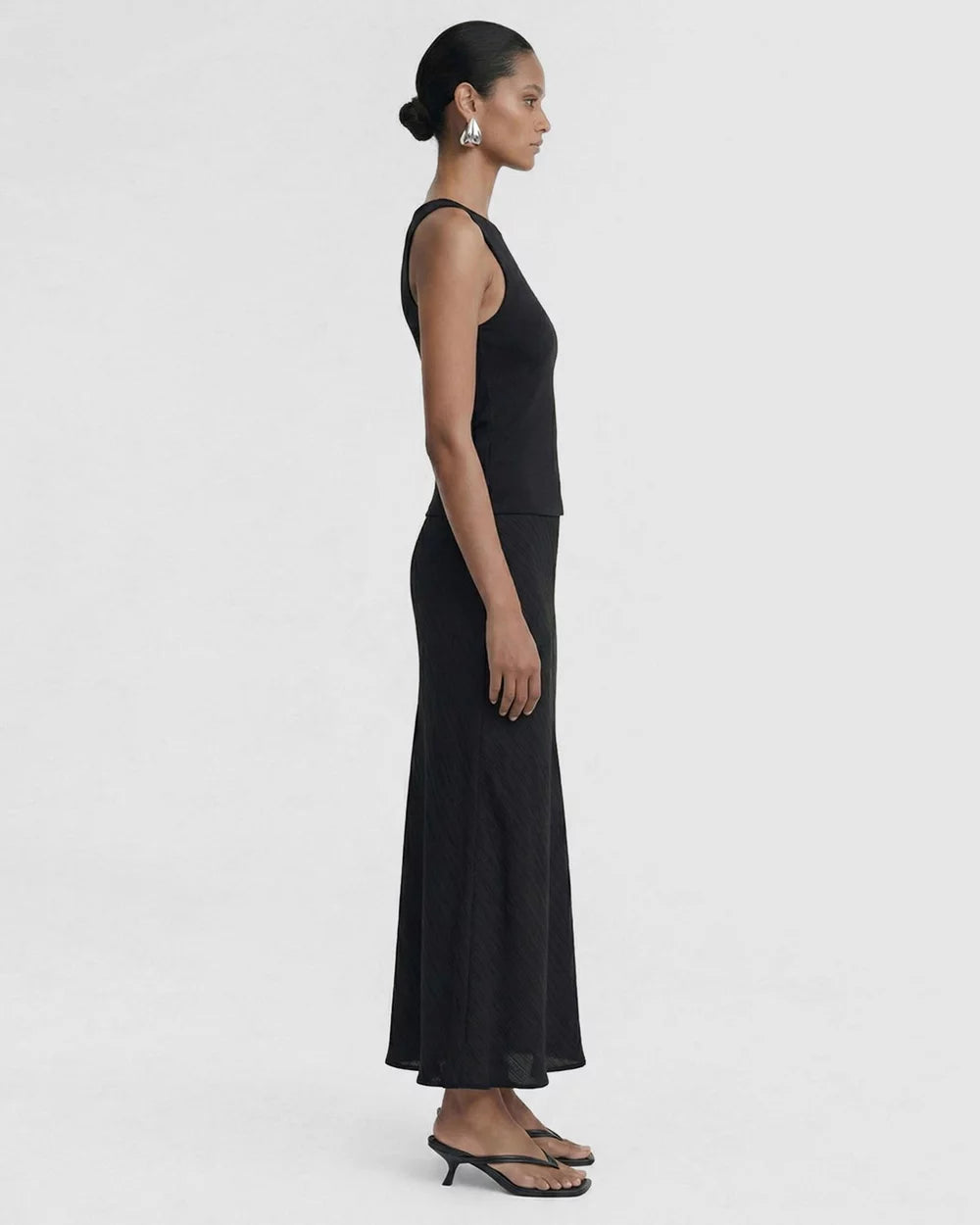 STAPLE THE LABEL - Seren High Neck Top - Black