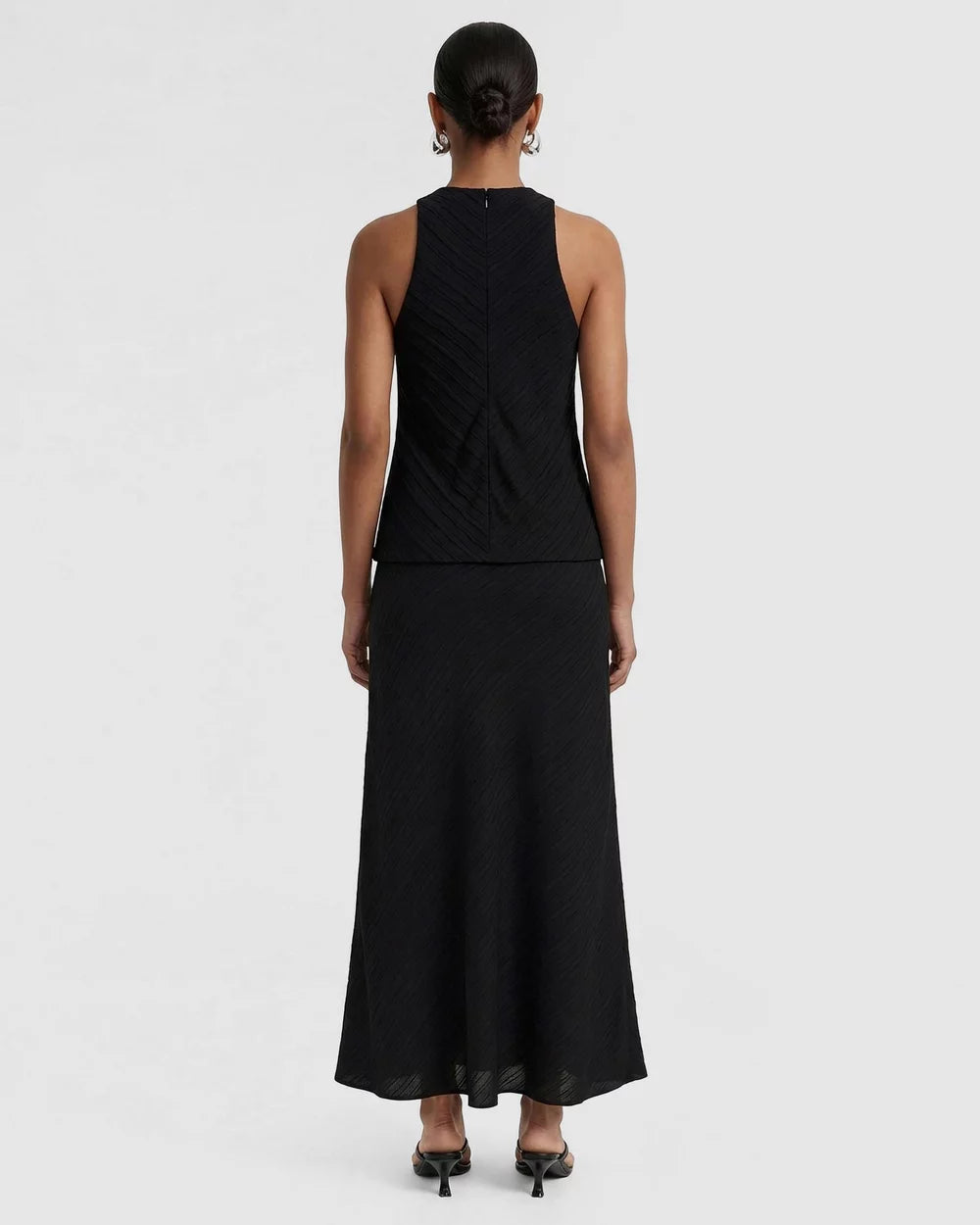 STAPLE THE LABEL - Seren High Neck Top - Black