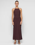 STAPLE THE LABEL - Elira Halter Midi Dress