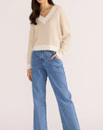 MINK PINK MEGAN V-NECK SWEATER