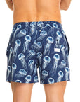 TOLU - Blue Jellyfish Men's Swim Shorts