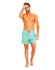 TOLU - Green Lobsters Men's Swim Shorts
