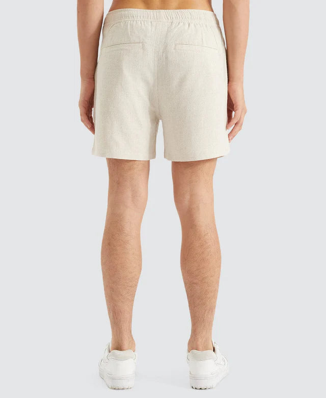 NOMADIC PARADISE - Seaside Linen Shorts