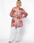 EQUINOX CLOTHING - Printed Overshirt - Pink